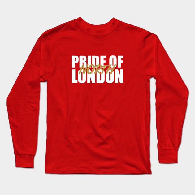 Pride of North London Ars Long Sleeve T-Shirt by Footscore